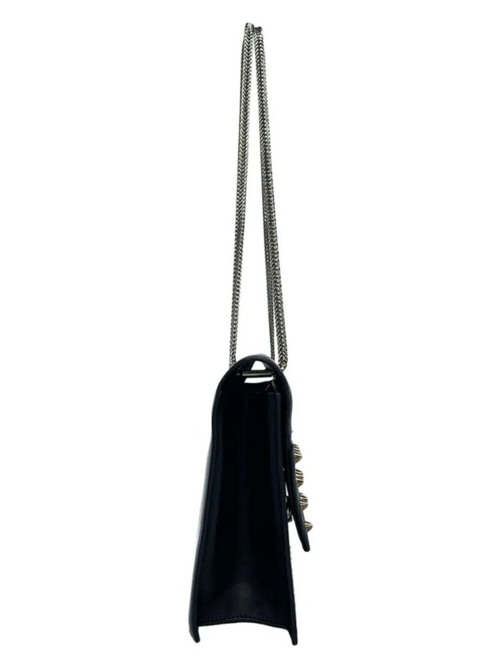 SAINT LAURENT PARIS Betty 315680 Black Leather Shoulder Bag - Picture 4 of 15
